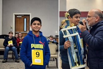 8th Grader Daksh Singh Wins 3rd in Arkansas Spelling Bee