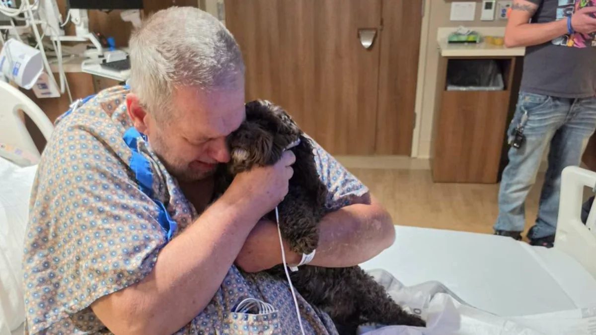 Rescue Dog Detects Grandpa's Kidney Failure, Saves His Life