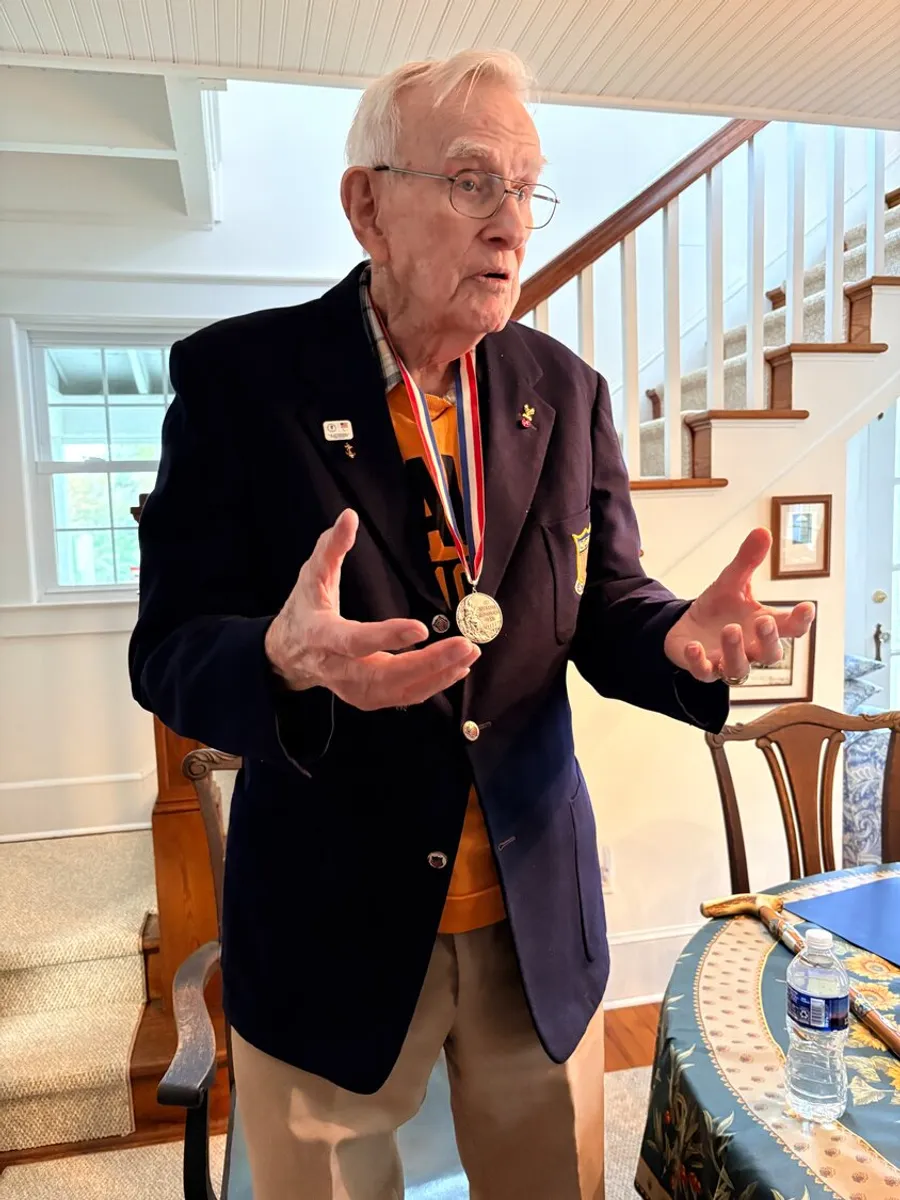 95-Year-Old Gold Medalist Returns to Delaware Beach Home