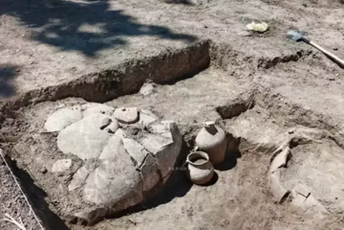 Ancient Artifacts Found During Park Construction in Azerbaijan