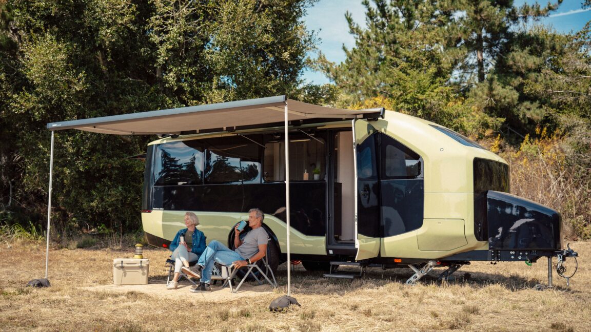 Solar Camper Charges Itself and Your EV Off-Grid