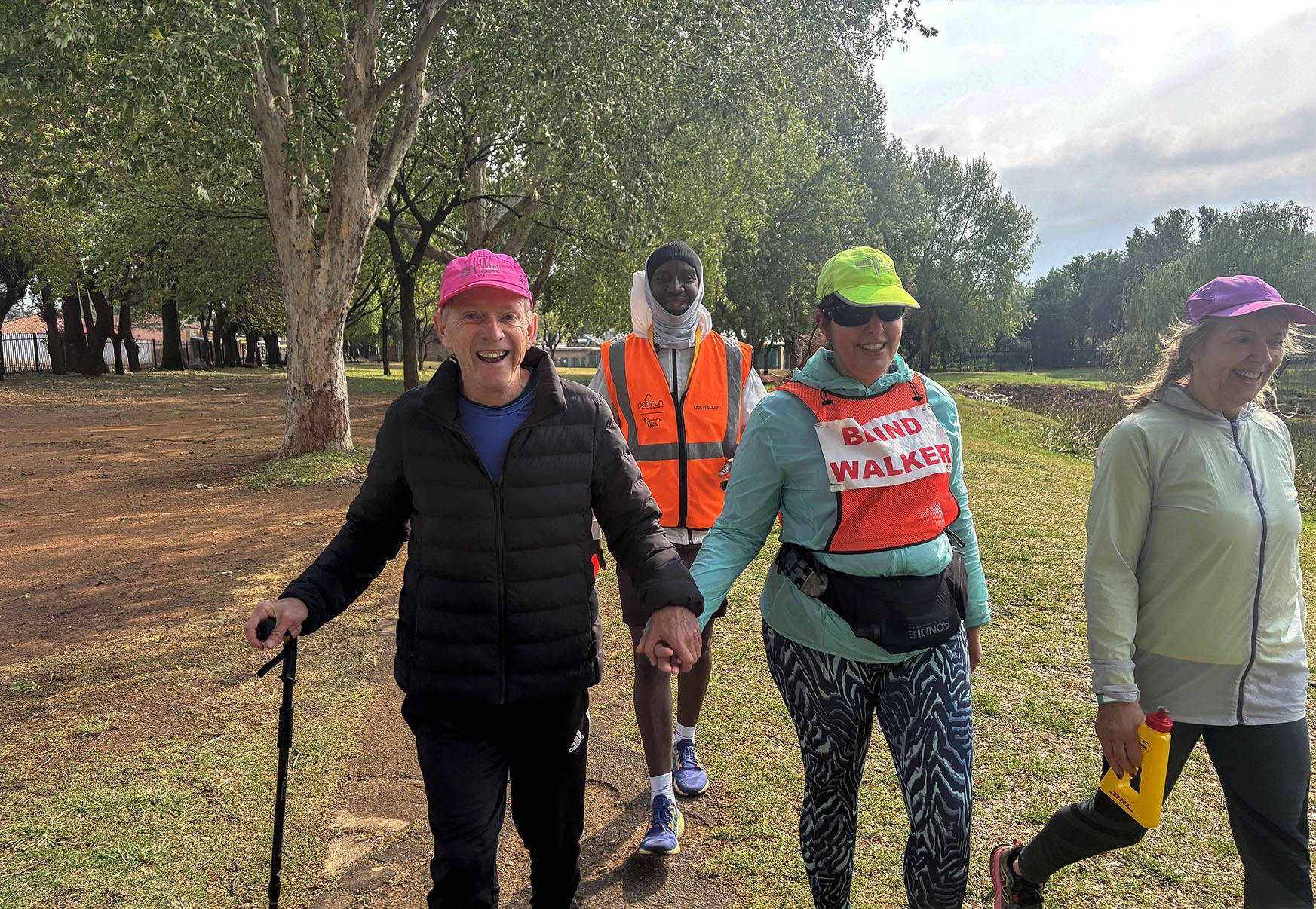 Soweto Park Brings Running Legend and Blind Runner Together - Image 3