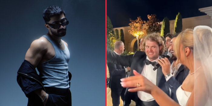 Singer Saif Safadi Surprises Jordan Wedding With Concert