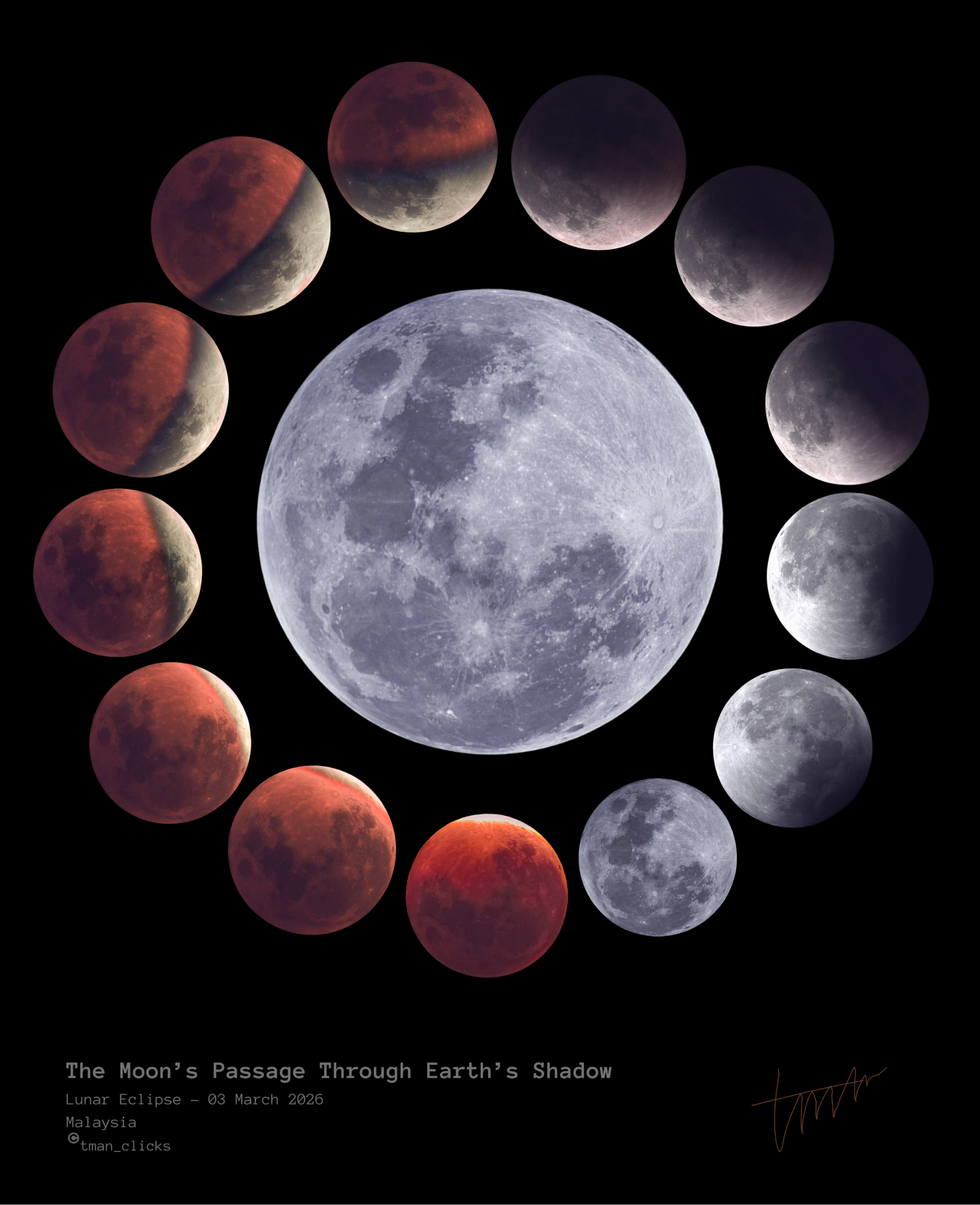 Doctor Drives 7 Hours, Captures Stunning Blood Moon Eclipse - Image 3