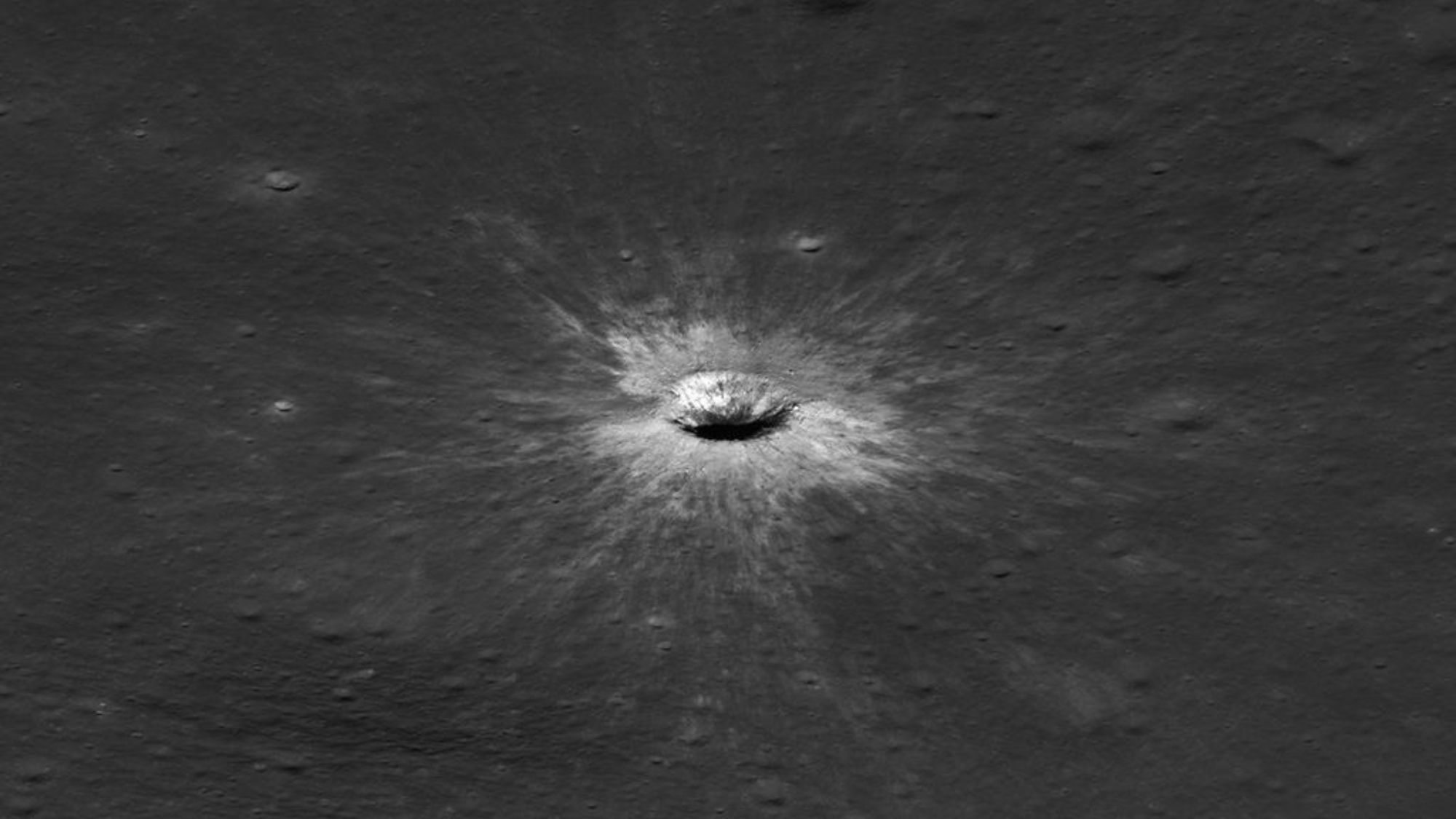 NASA Finds Largest New Moon Crater in 100 Years
