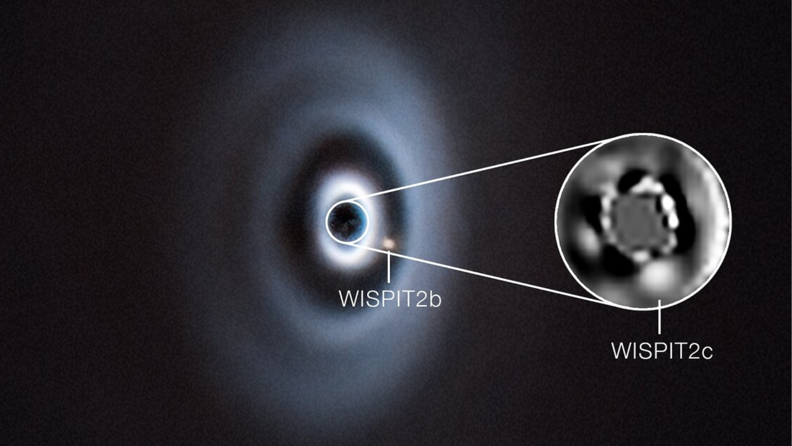 Two Planets Forming Around Young Star Mirror Early Solar System