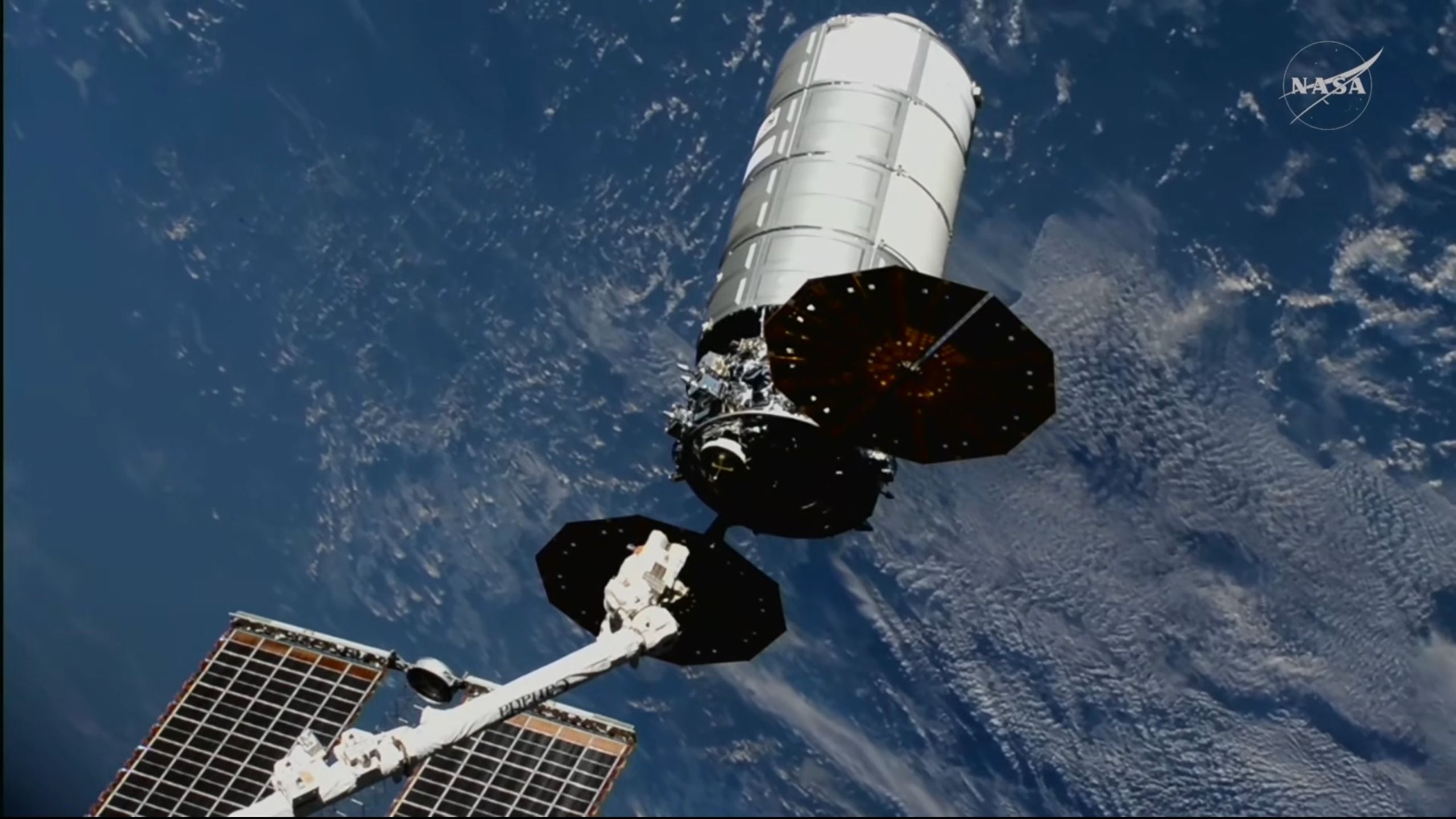 Cygnus Spacecraft Completes 6-Month Space Station Mission