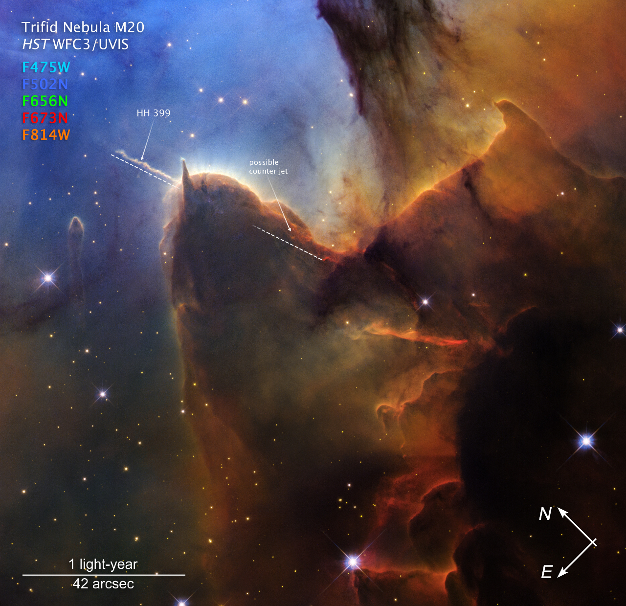 Hubble Spots Growing Star Jet 30 Years After First Look - Image 3