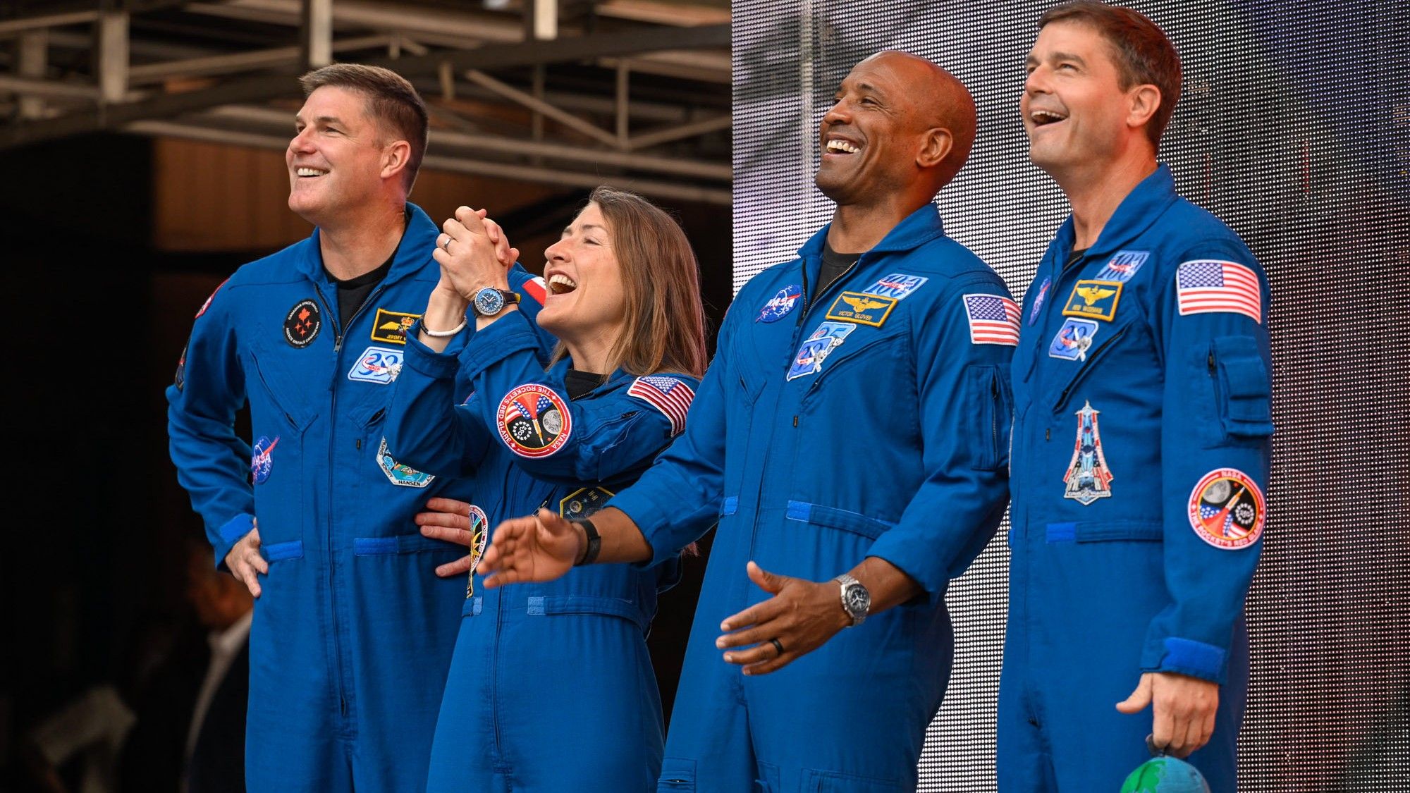Artemis II Crew Celebrates Moon Mission at Red Rocks