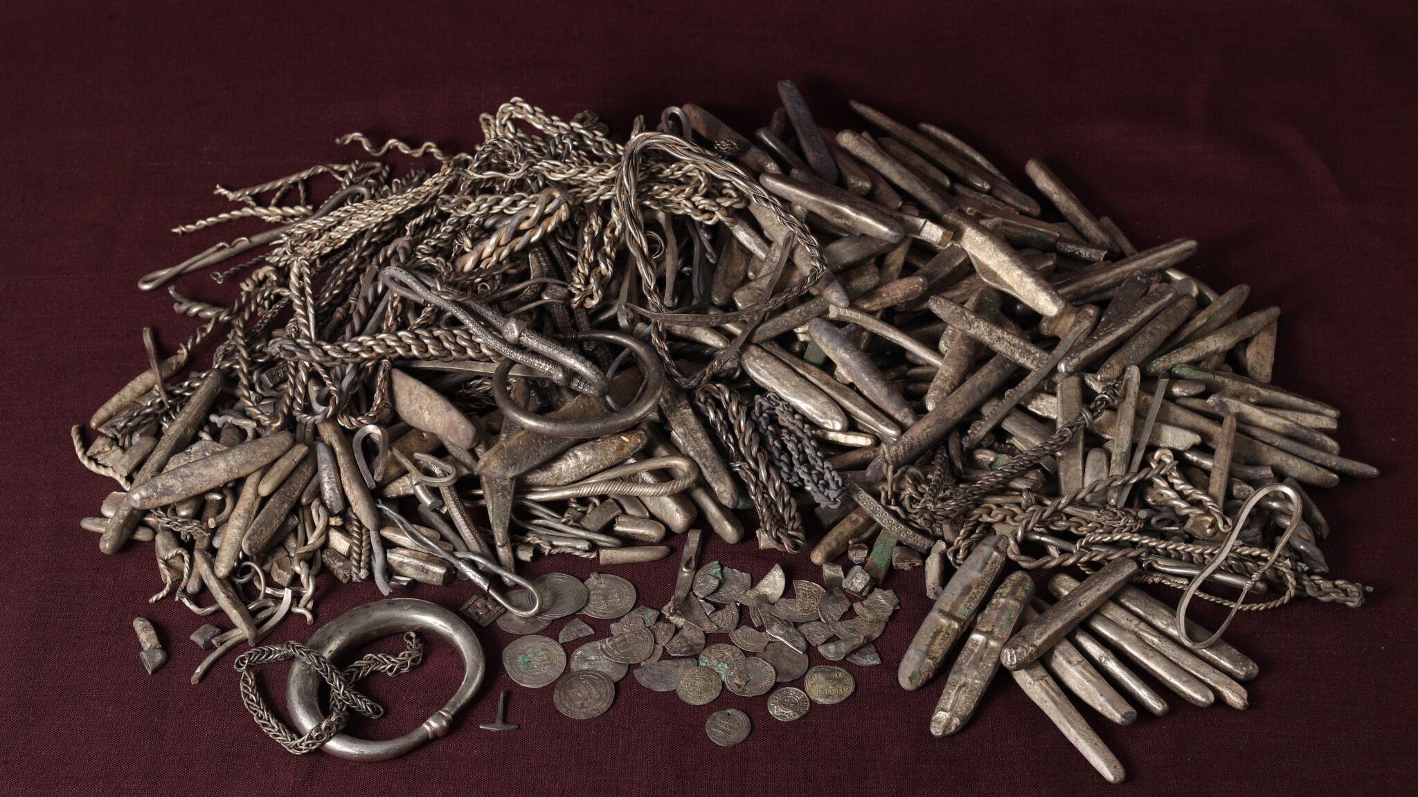 Denmark Homeowner Finds 40 Pounds of Viking Silver