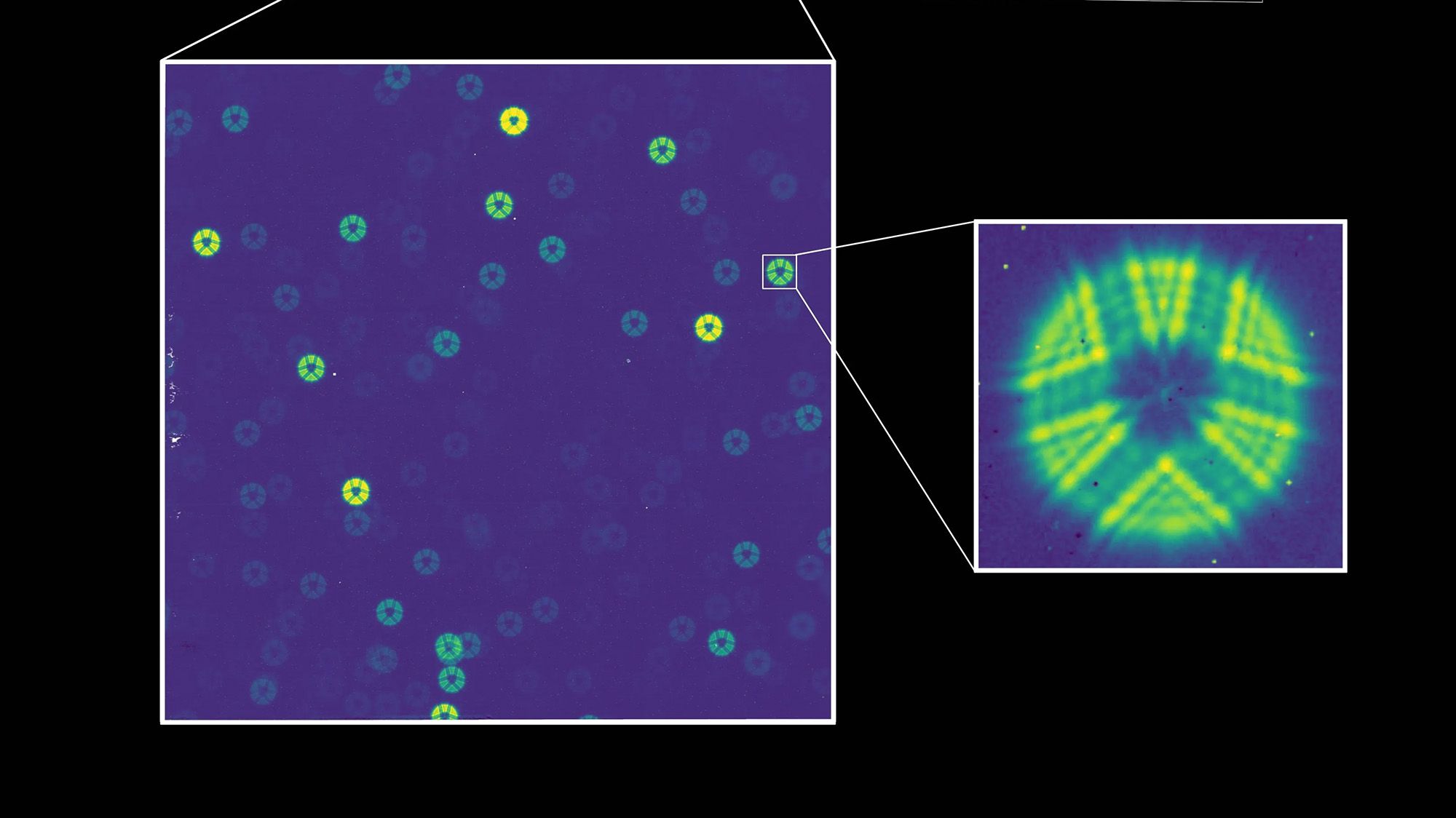 NASA's Roman Telescope Sees Green Stars in First Test