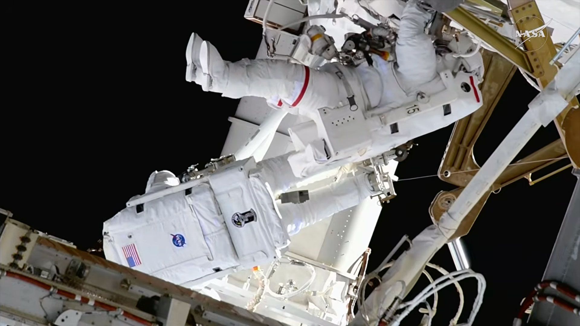 Astronauts Complete Historic ISS Antenna Repair Mission