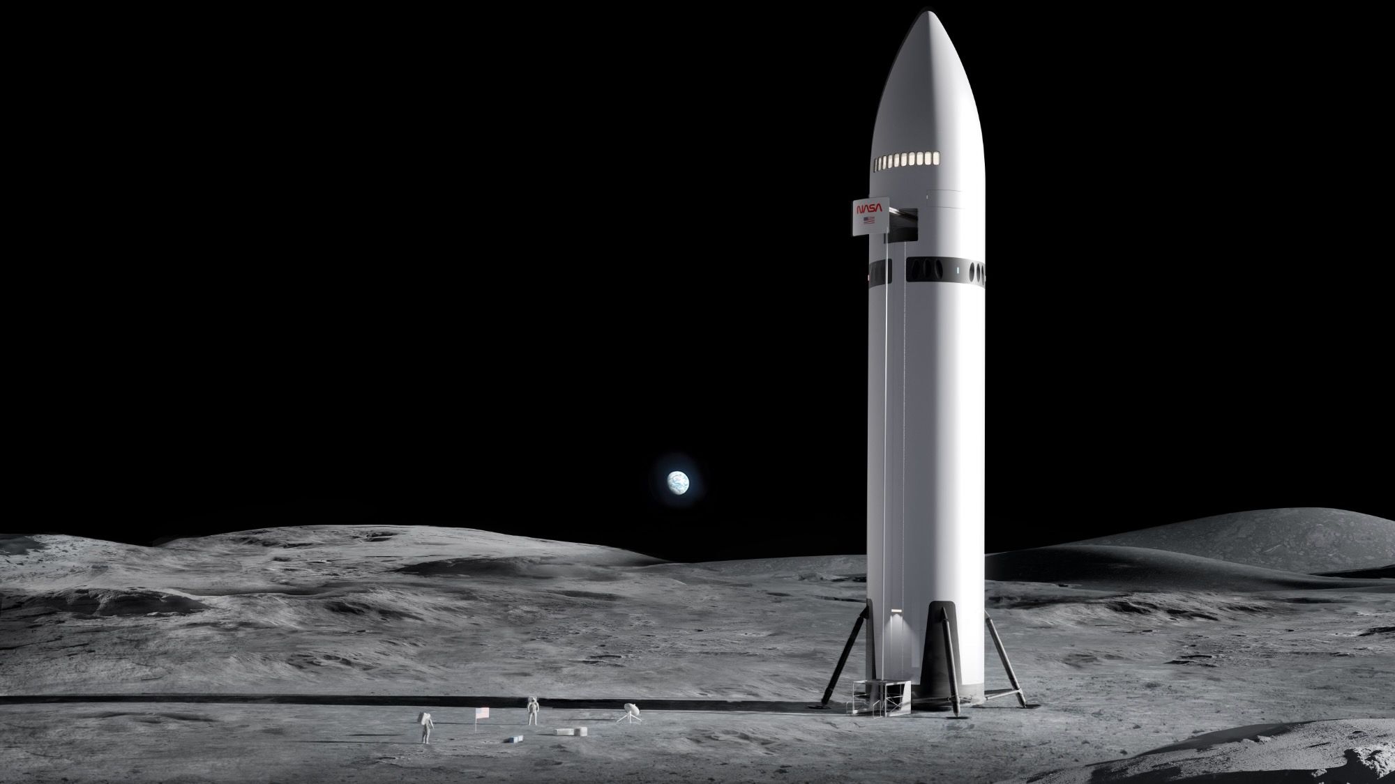 SpaceX Plans Moon Factories to Build AI Satellites