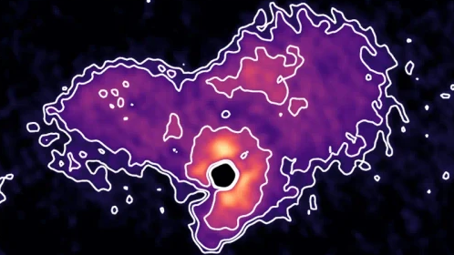Dying Star Creates Heart-Shaped Cloud for Valentine's Day