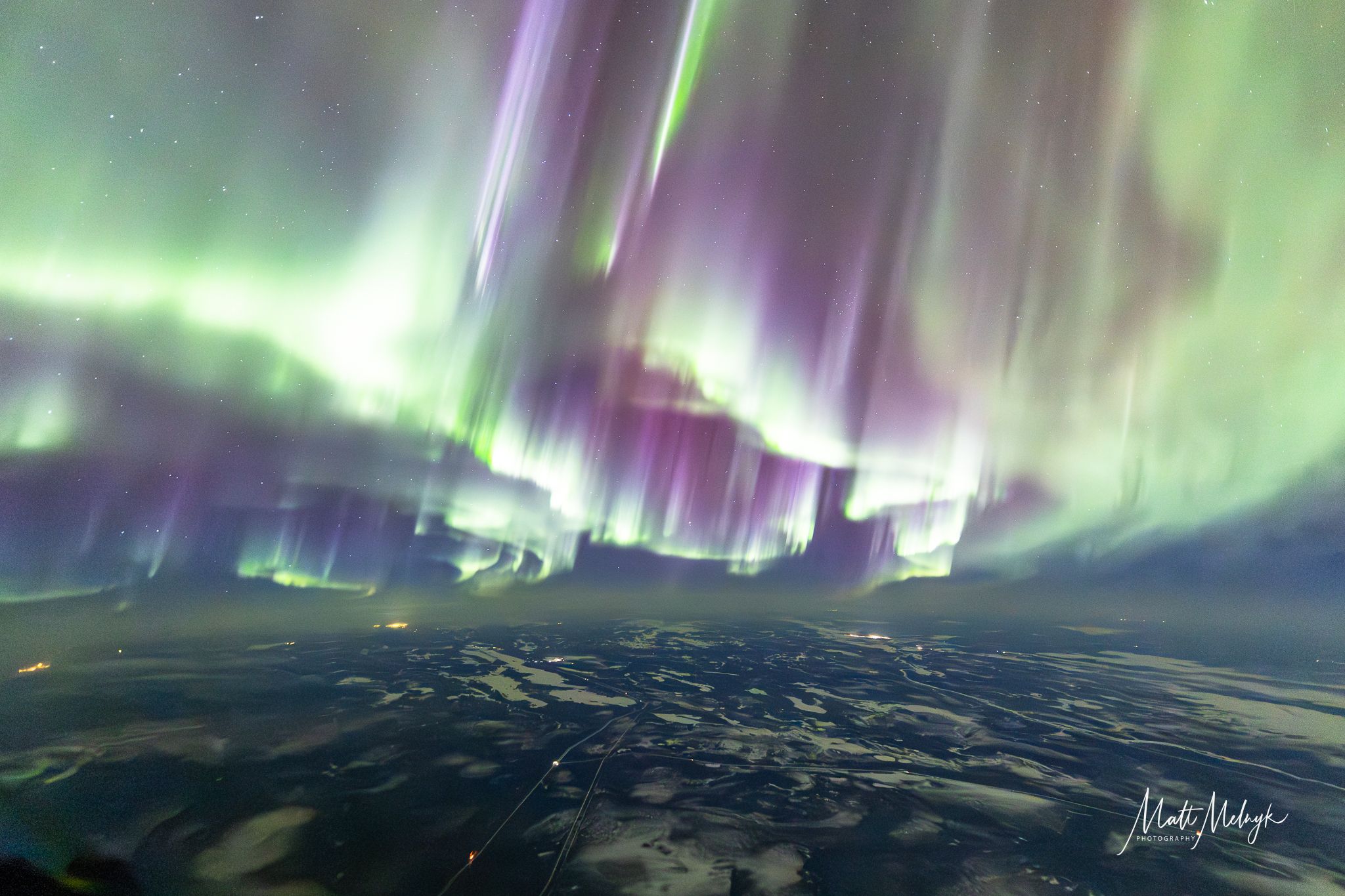 Pilot Captures Best Northern Lights in 20 Years at 37,000 Feet
