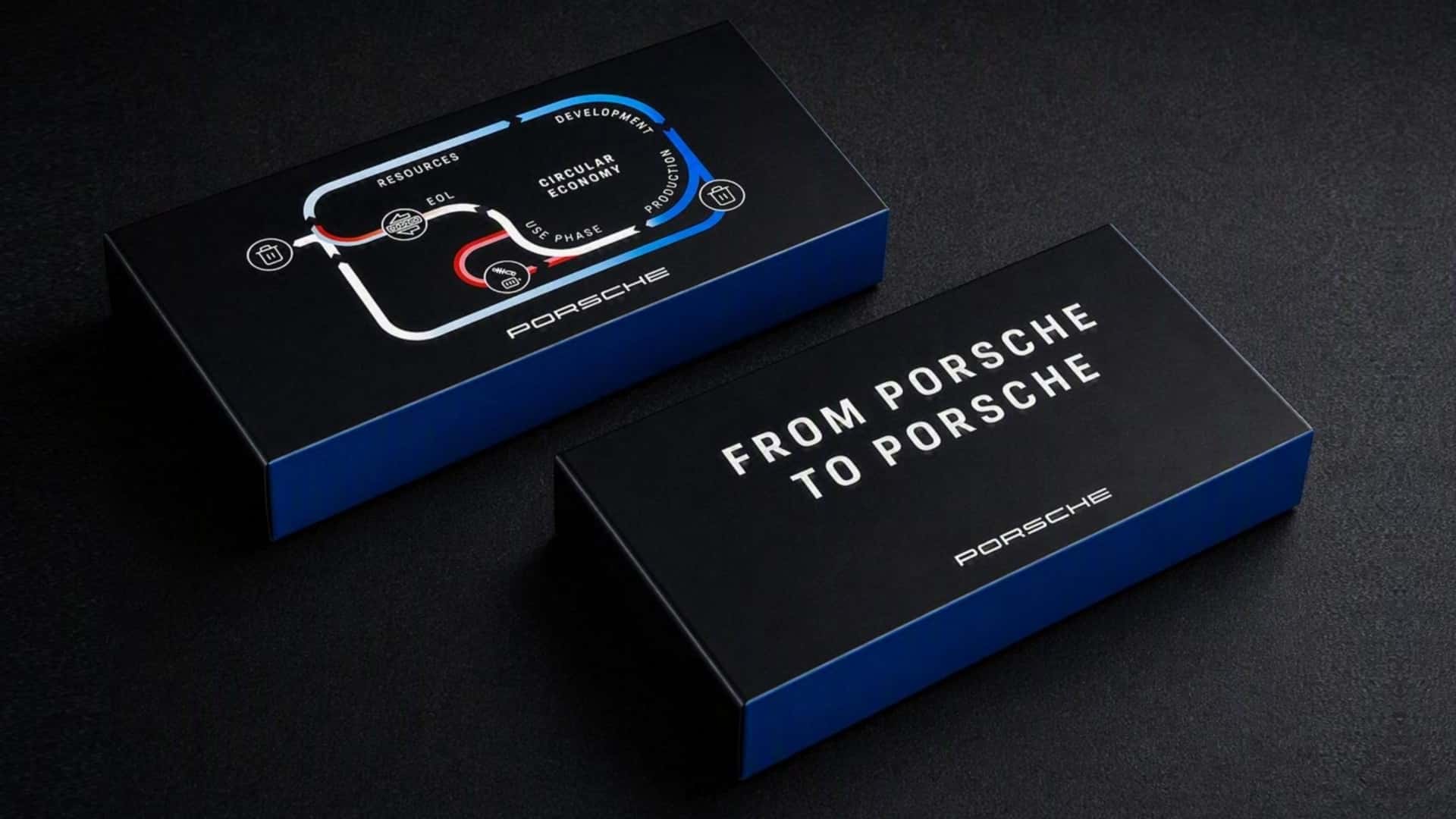 Porsche Builds First EV Battery From 100% Recycled Materials