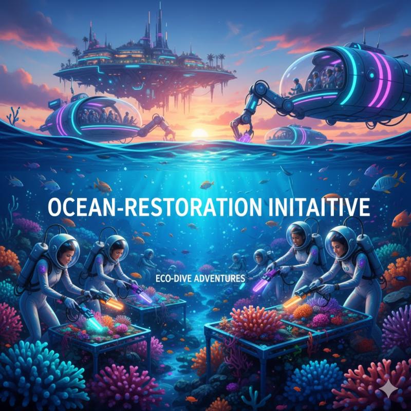 Ocean Tourism Now Funds Coral Reef Restoration Worldwide