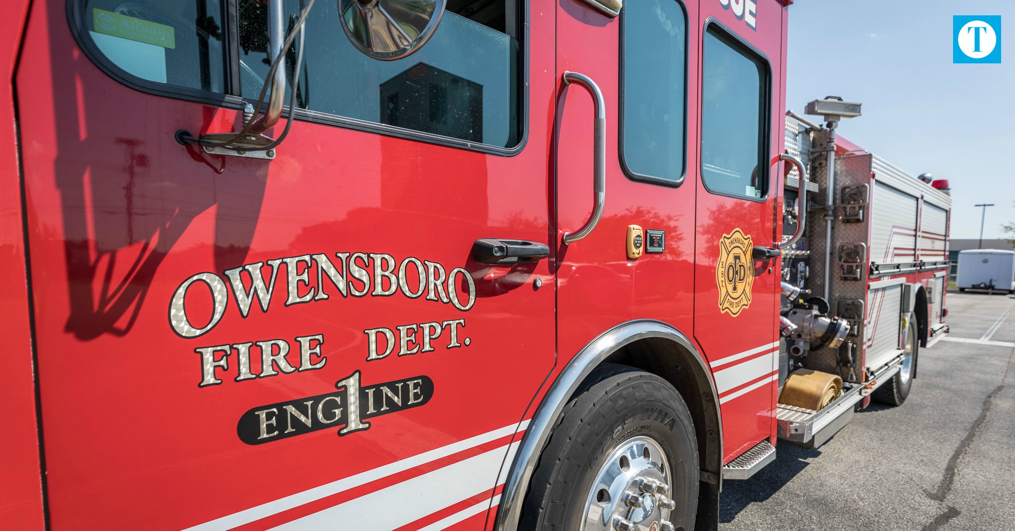 Owensboro Firefighters Save Person in Water Feature Rescue