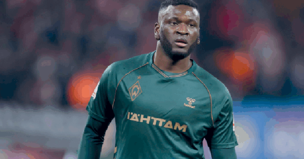 Nigerian Striker Victor Boniface Returns to Training After Surgery