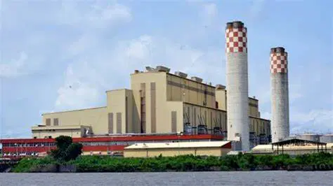 Egbin Power Plant facility in Nigeria, the country's largest electricity generating station
