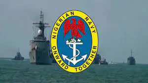 Nigerian Navy personnel conducting anti-oil theft operations in Niger Delta waterways