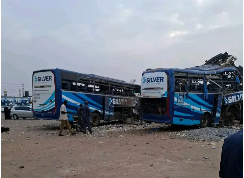 CNG Bus Explosion in Kaduna Injures Zero People