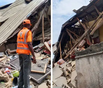 Emergency Team Saves 2 From Collapsed Building in Abuja