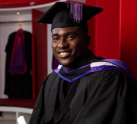 Nigerian Striker Taiwo Awoniyi Earns Business Degree