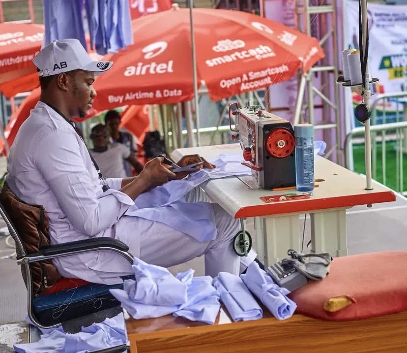 Kano Tailor Sews 120 Hours Straight for School Uniforms