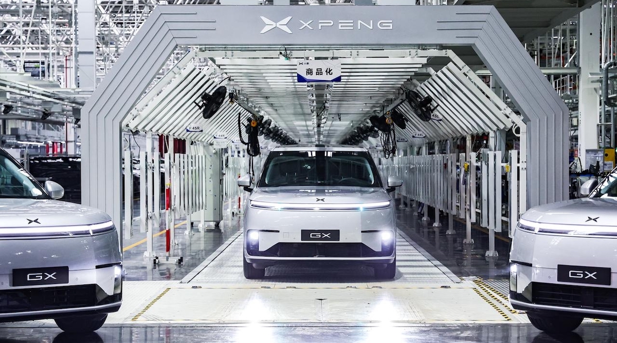 Chinese Automaker XPENG Launches Mass-Produced Robotaxis