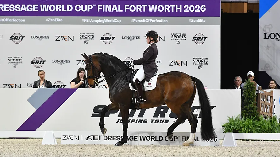 Becky Moody Wins Dressage World Cup with 88.33% Score