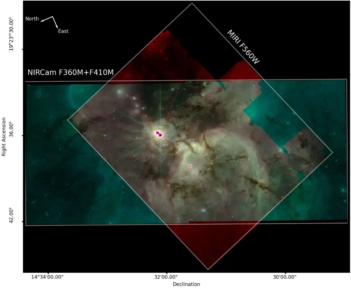 Webb Telescope Reveals Hidden Stars Through Cosmic Dust - Image 3