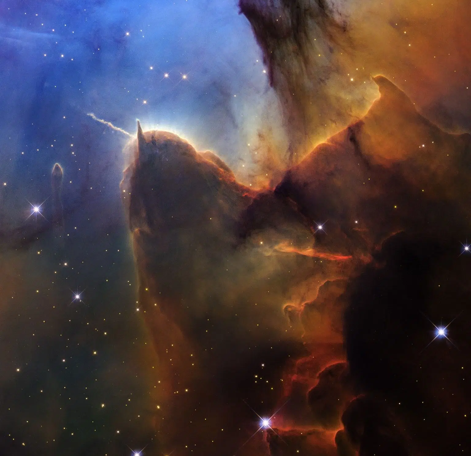 Hubble Telescope Captures Stunning Star Birth at 36 Years Old - Image 3