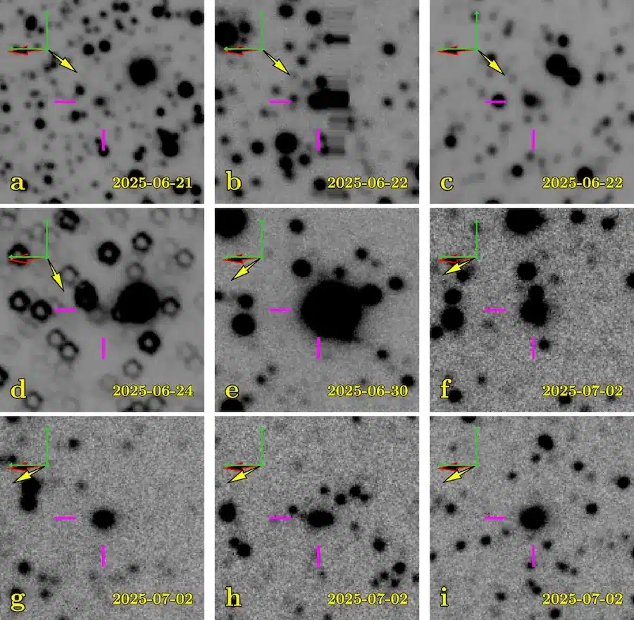 Telescope Spots Interstellar Comet 10 Days Before Discovery - Image 4