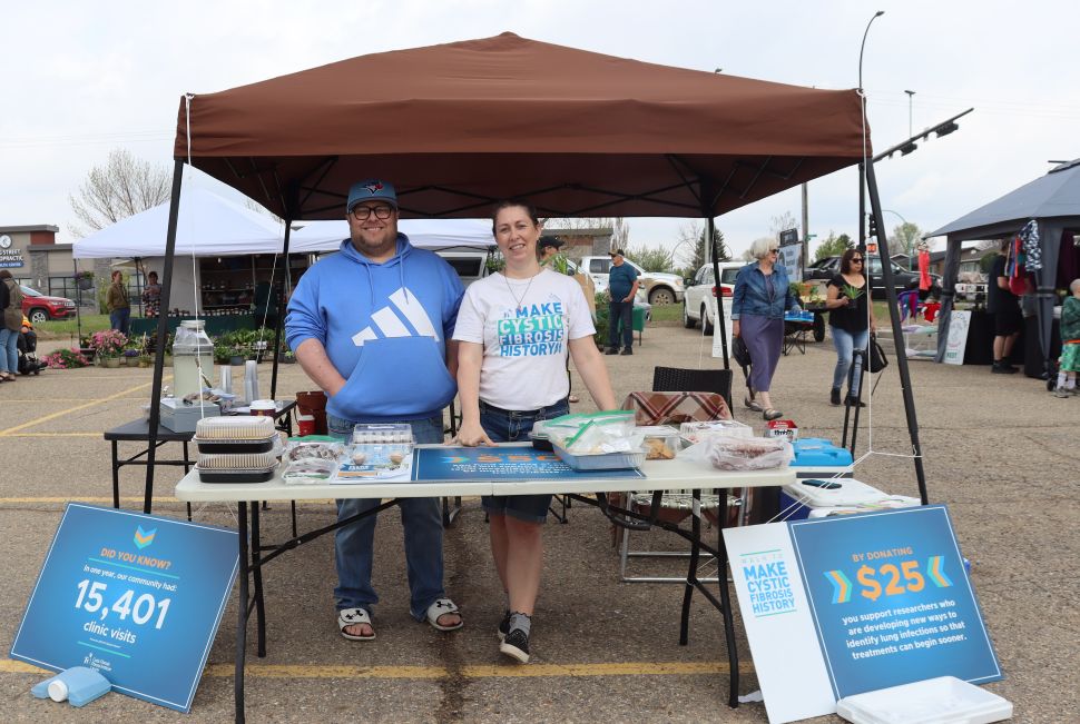 Estevan's CF Walk Raises $315 at Bake Sale, BBQ Ahead
