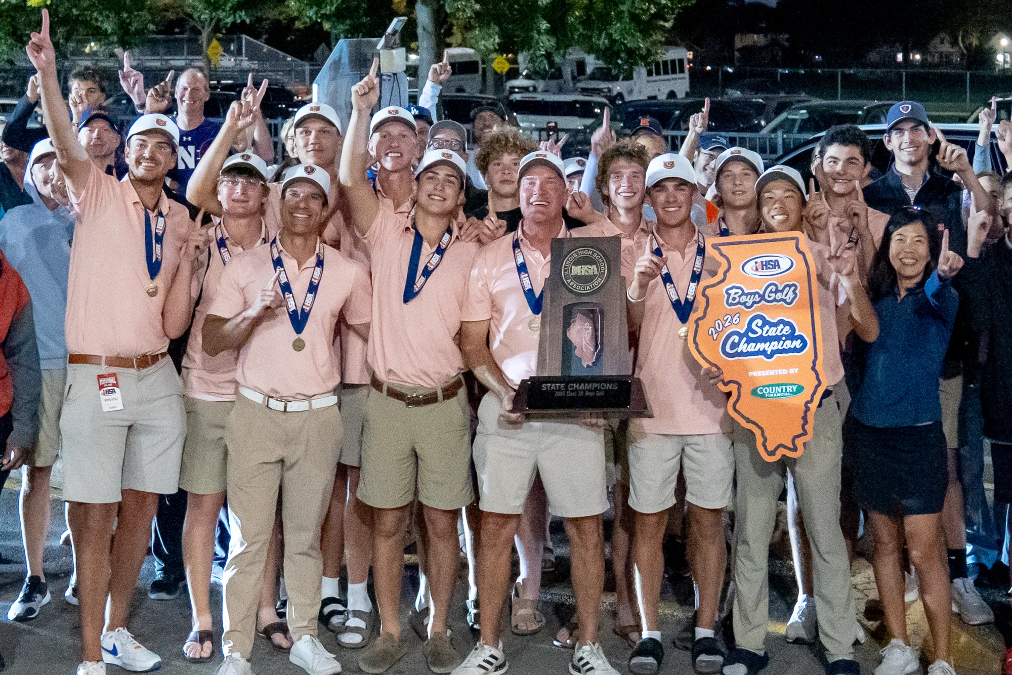 Illinois Golf Team Wins State Title for Retiring Coach - Image 2