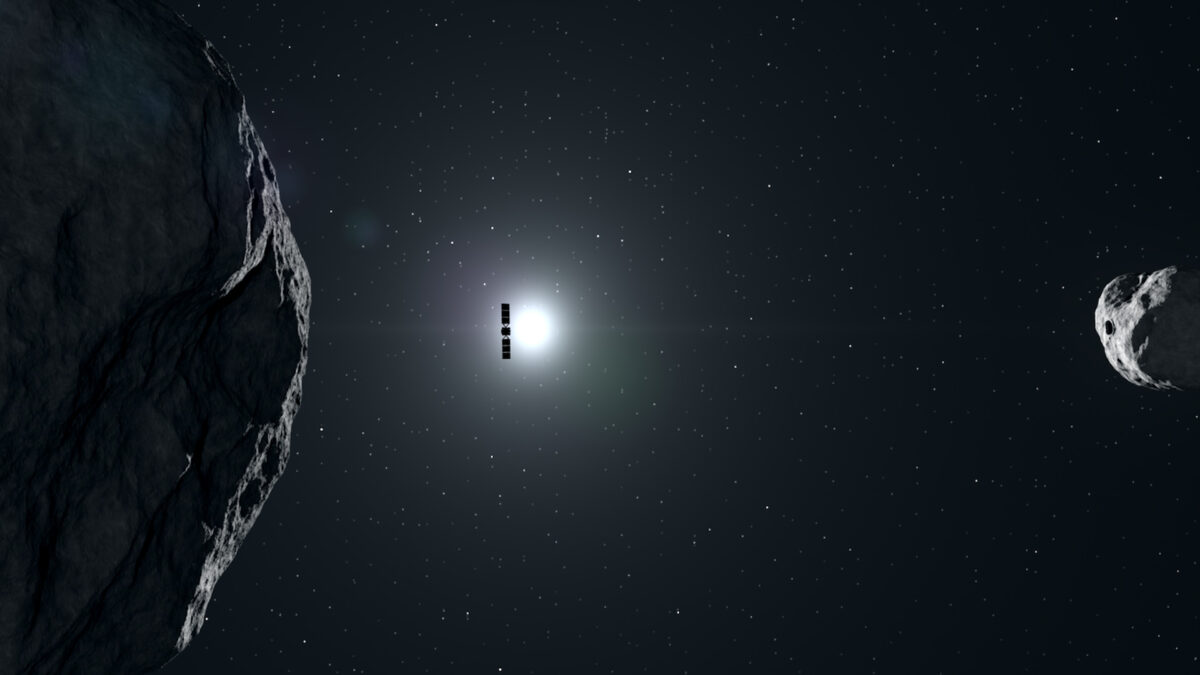 Europe's Hera Spacecraft Checks Asteroid After NASA's Strike