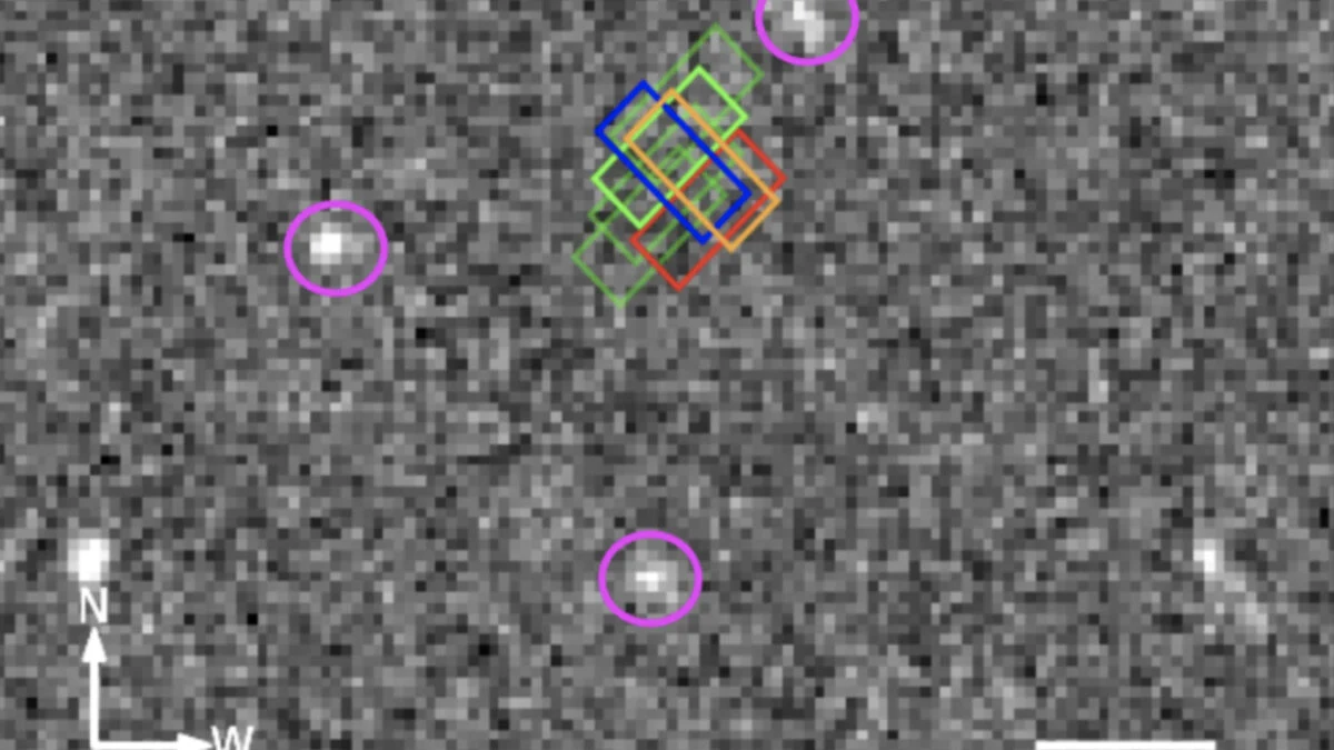 Webb Telescope Catches Mystery Flash From Empty Space