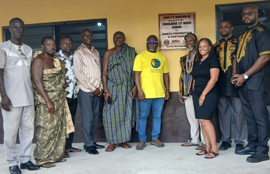 Ghana School Gets Computer Lab from Diaspora Chief