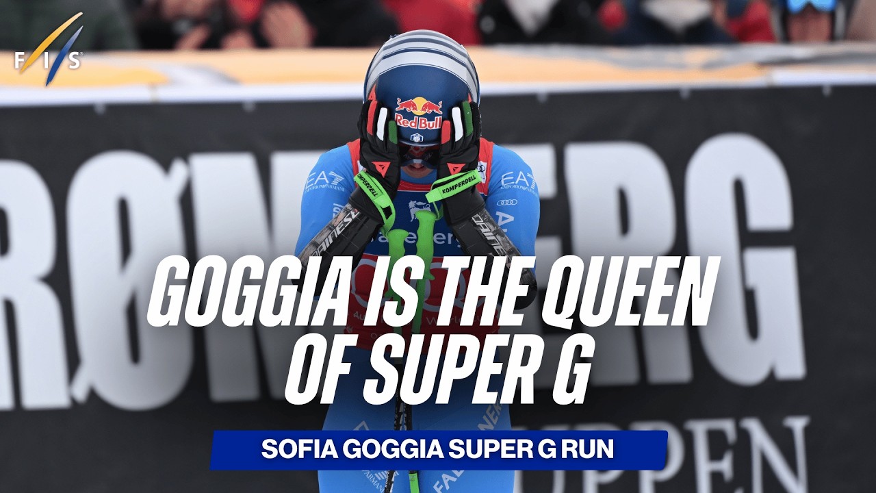 Sofia Goggia Wins Super-G Crystal Globe at 33
