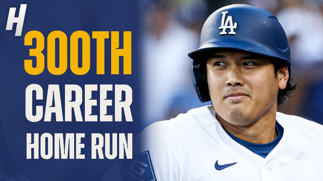 Shohei Ohtani Hits 300th Career Home Run for the Dodgers