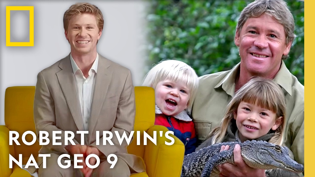 Robert Irwin Joins National Geographic's Yellow Chair