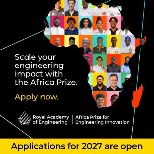 Africa Prize Opens for Engineering Innovators
