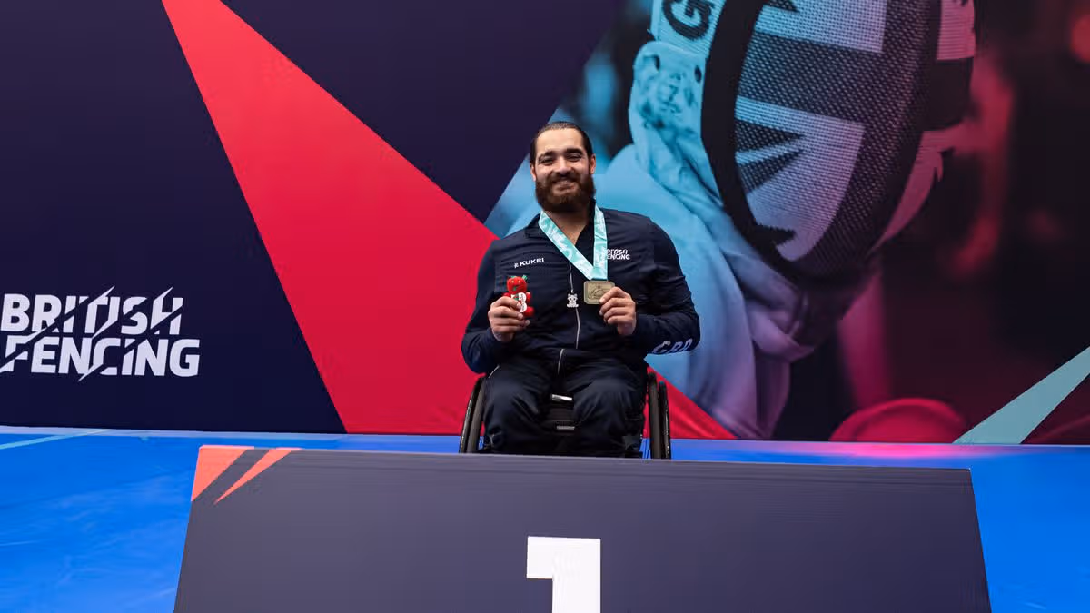 Paralympic Champion Wins 9th European Gold on His Birthday