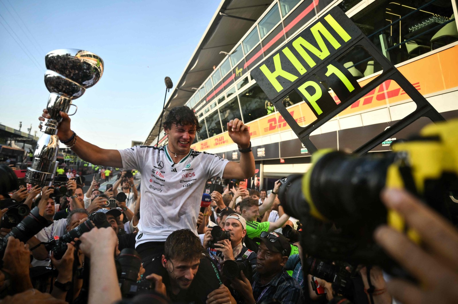 Italian Driver Storms From 19th to Win Home Grand Prix