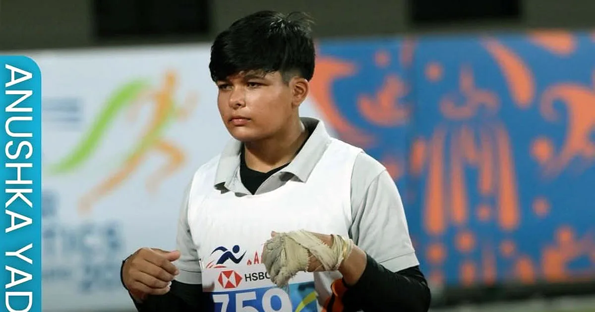 Teen Anushka Yadav Smashes National Hammer Throw Record