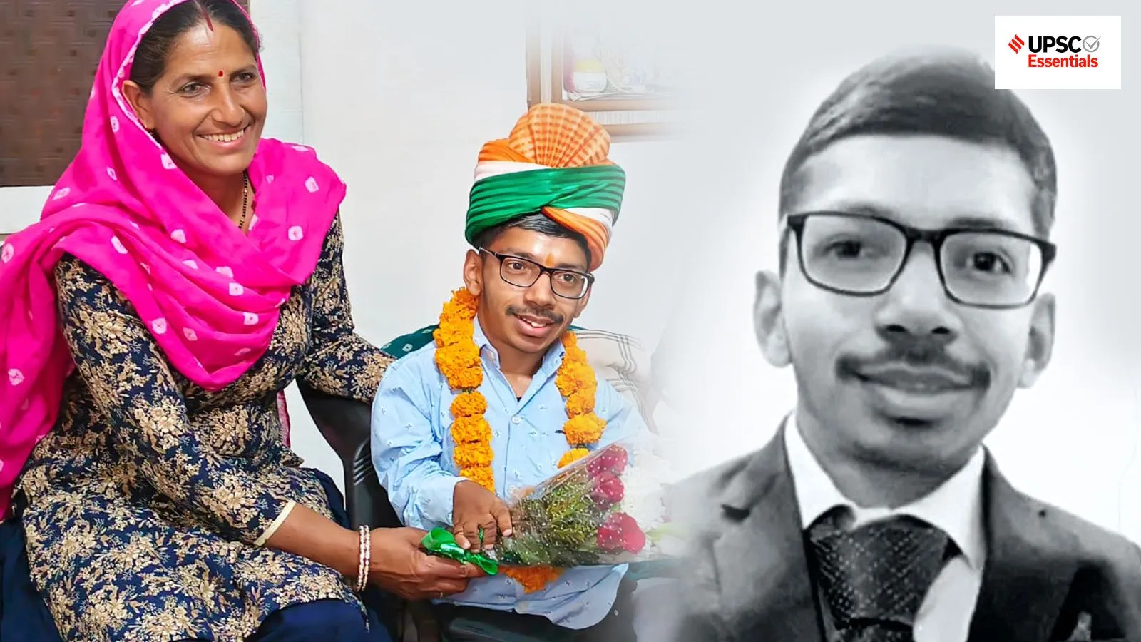 Mother Carries Son to UPSC Success After 5 Attempts