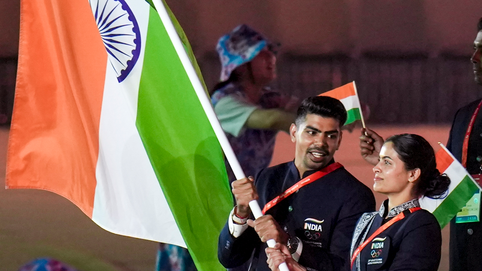 Manu Bhaker Honors Late Coach at Asian Games Opening