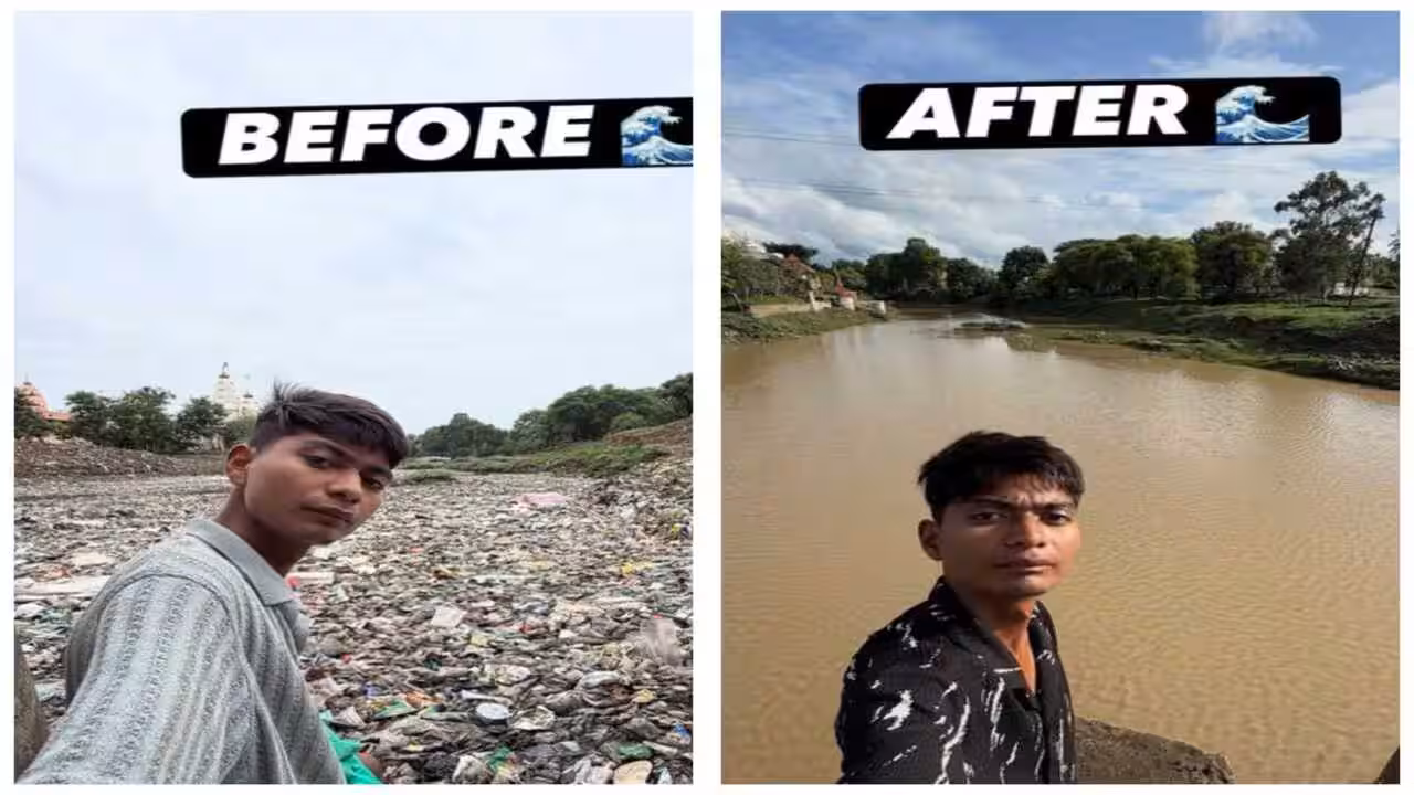 20-Year-Old Cleans Polluted River, Gets Job Offer from Global Org