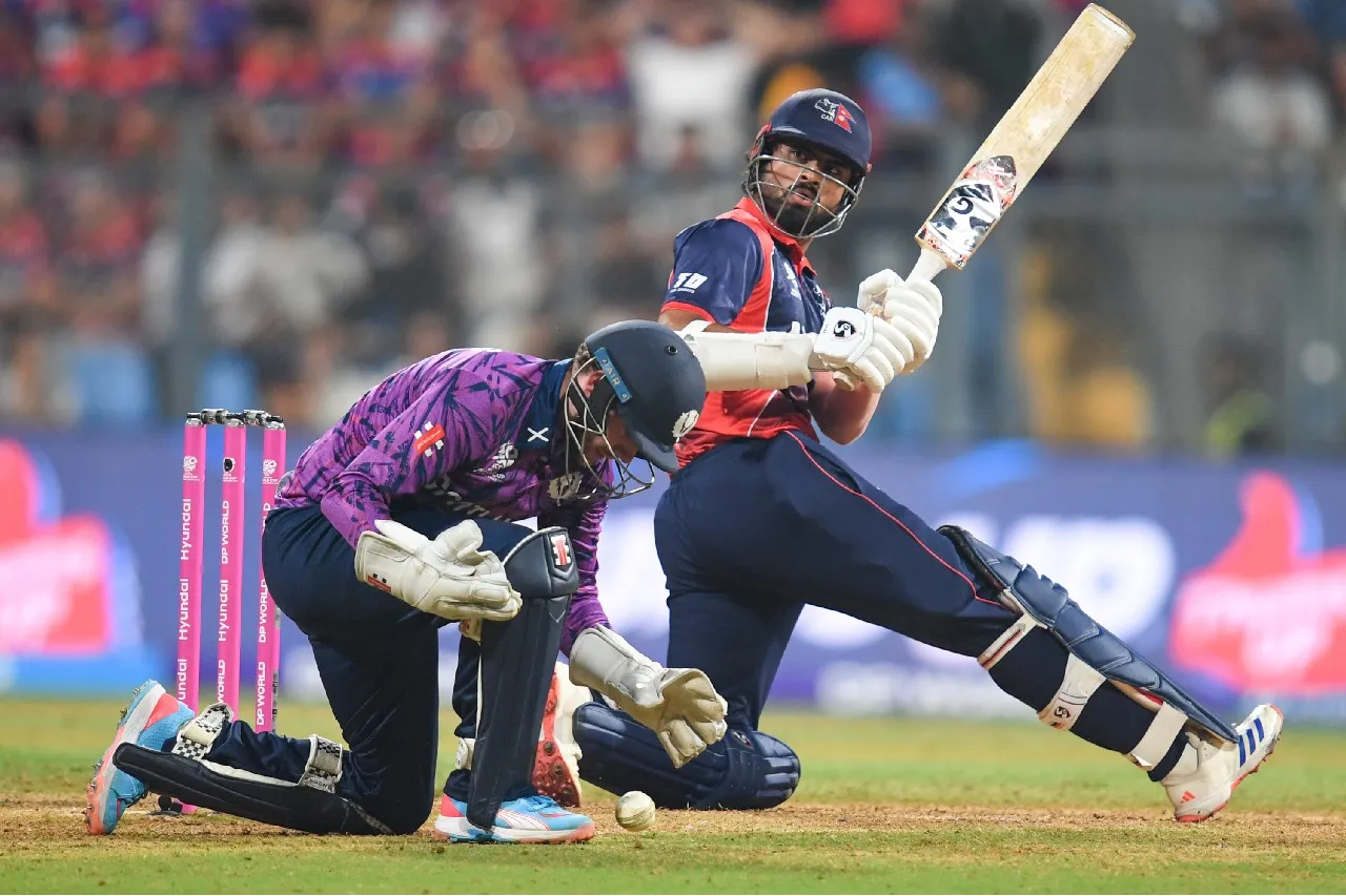 Nepal Claims Historic First T20 World Cup Win Over Scotland